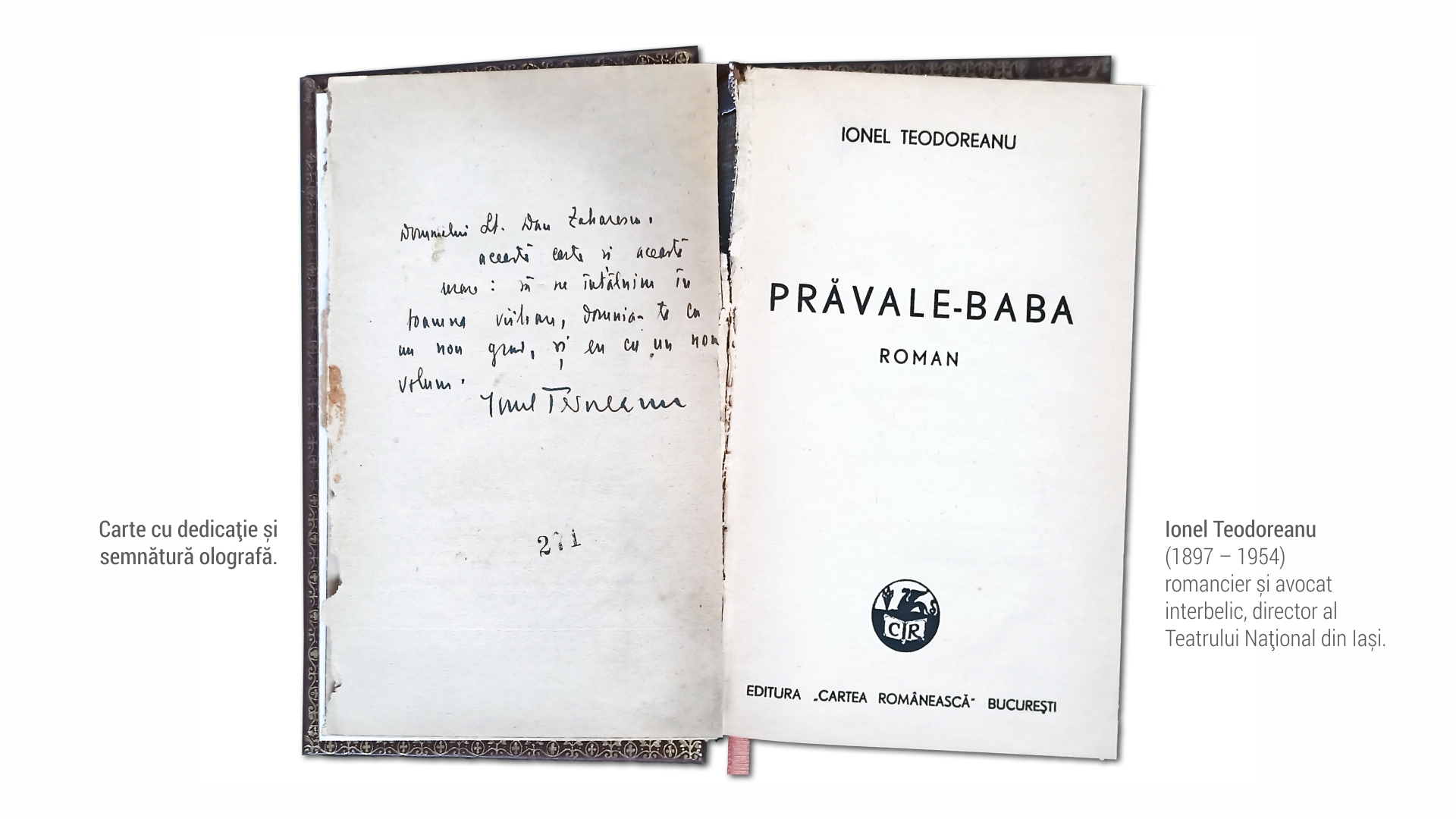 1897 Ionel Teodoreanu - carte